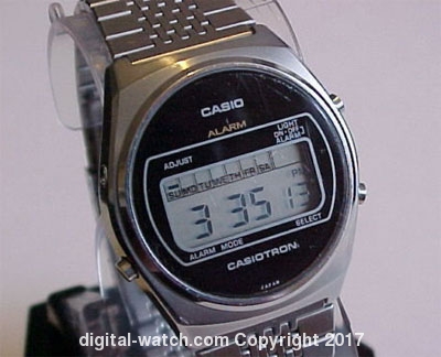 CASIO - 25CR-16 - Casiotron - Vintage Digital Watch - Digital