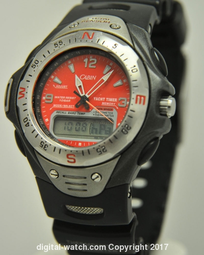 CASIO - SPF-50 - Digi-Ana - Vintage Digital Watch - Digital-Watch.com