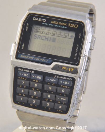 CASIO - DBC-1500 - Databank - Vintage Digital Watch - Digital 