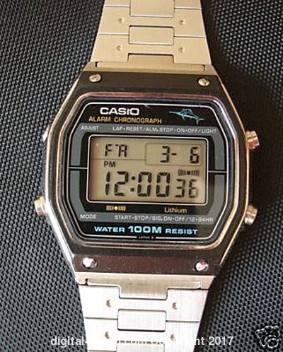 CASIO - w-450 - Marlin - Vintage Digital Watch - Digital-Watch.com