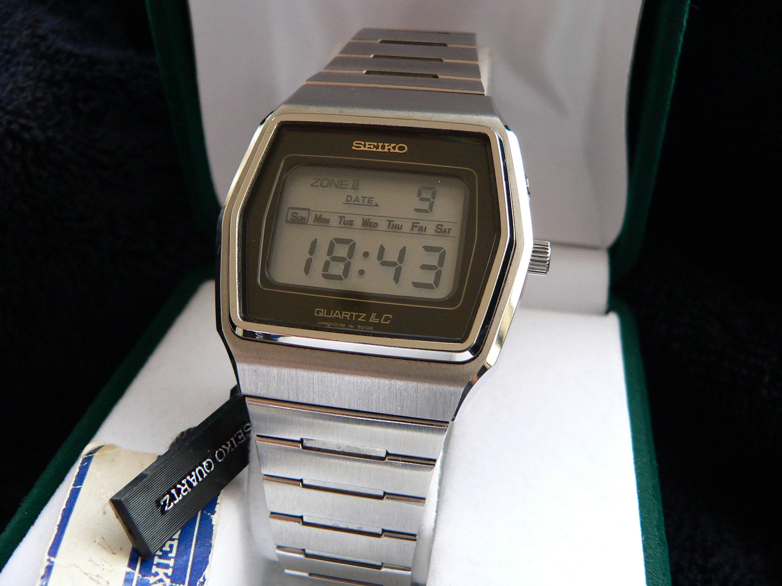 SEIKO - 0139-5019 - o-series - Vintage Digital Watch - Digital 