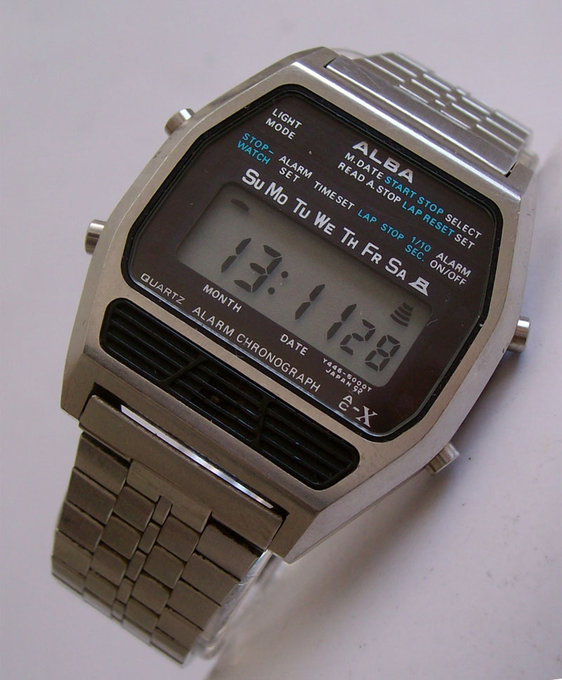ALBA - Y446-5000 - Digital - Vintage Digital Watch - Digital-Watch.com