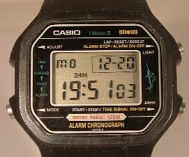 CASIO - H-110 - Marlin - Vintage Digital Watch - Digital-Watch.com