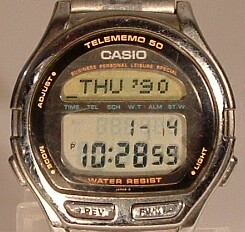 CASIO - DB-560 - Databank - Vintage Digital Watch - Digital-Watch.com