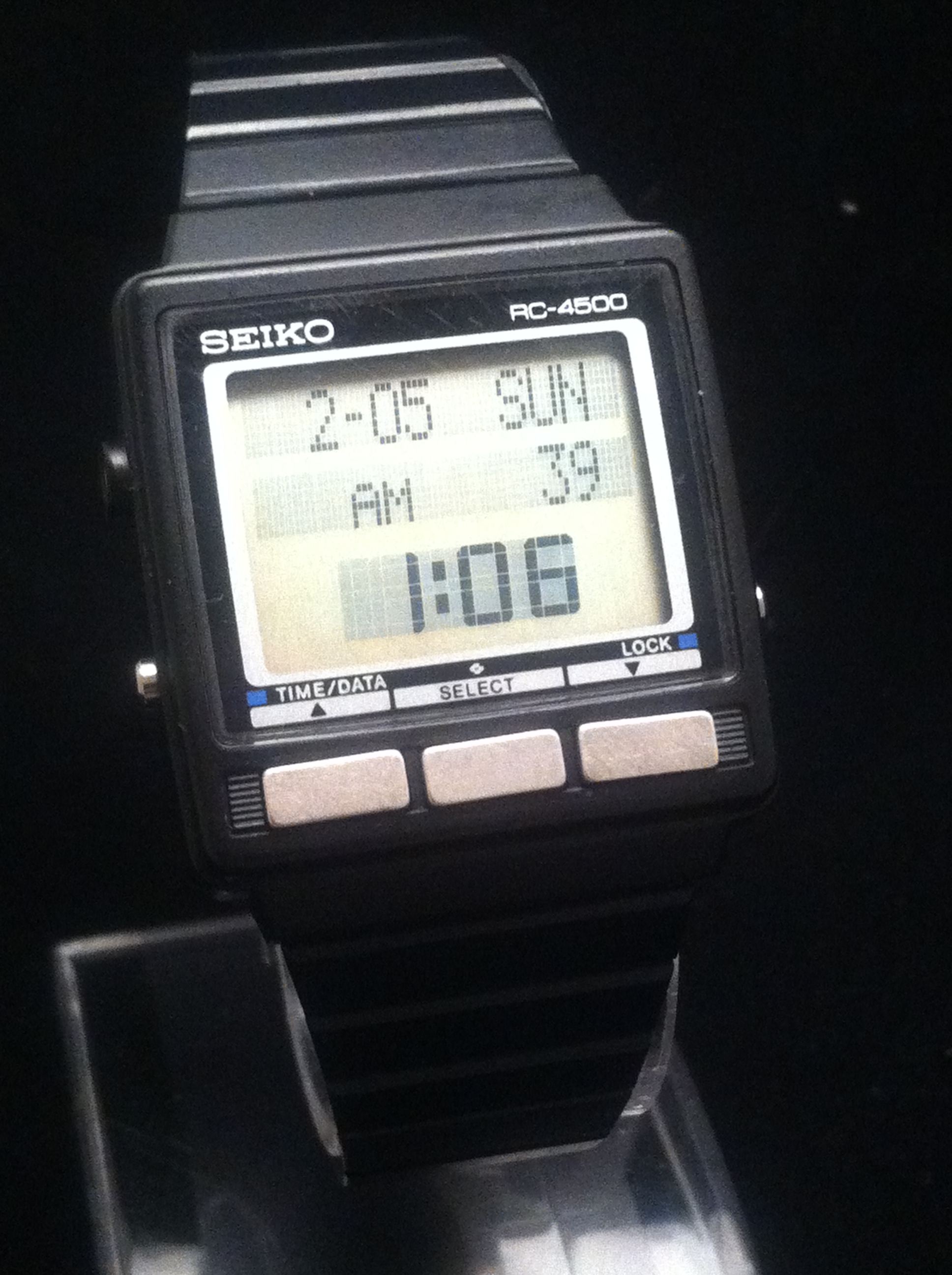 SEIKO - RC-4500 - Digital - Vintage Digital Watch - Digital-Watch.com