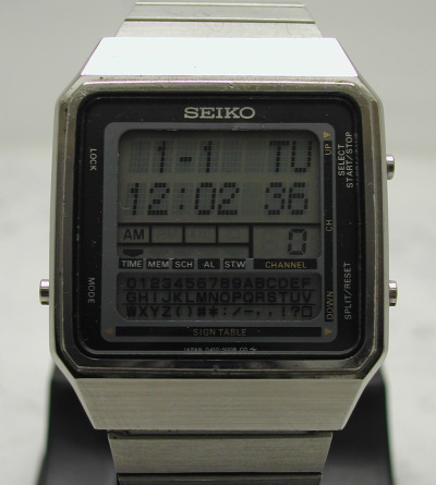 SEIKO - D410 - 5000 - Digital - Vintage Digital Watch - Digital 