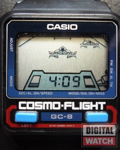 CASIO - GC-8 - Game - Vintage Digital Watch - Digital-Watch.com