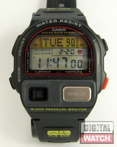 CASIO - BP-100 - Digital - Vintage Digital Watch - Digital-Watch.com