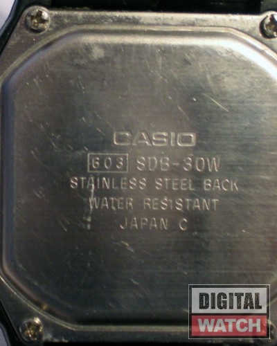 CASIO-SDB-30W-1V