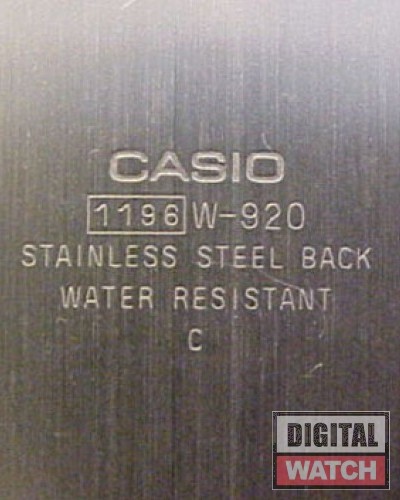 CASIO-W-920