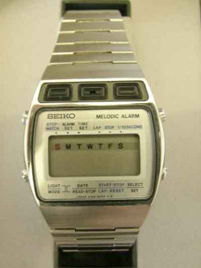 SEIKO - A169-5000 - Melody - Vintage Digital Watch - Digital-Watch.com