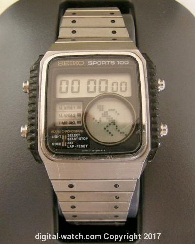 SEIKO - D138-5040 AO. - Sports - Vintage Digital Watch 