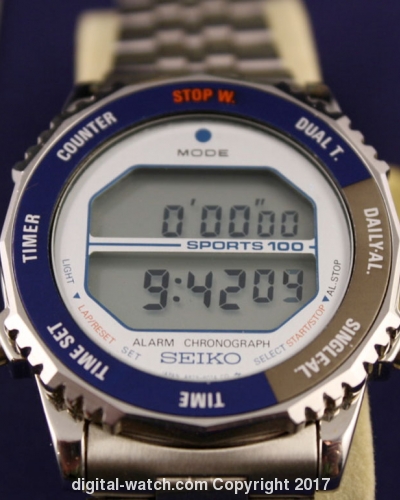 SEIKO - A829-6019 - a-series - Vintage Digital Watch 