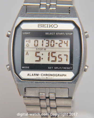 SEIKO - A904-5000 - a-series - Vintage Digital Watch 