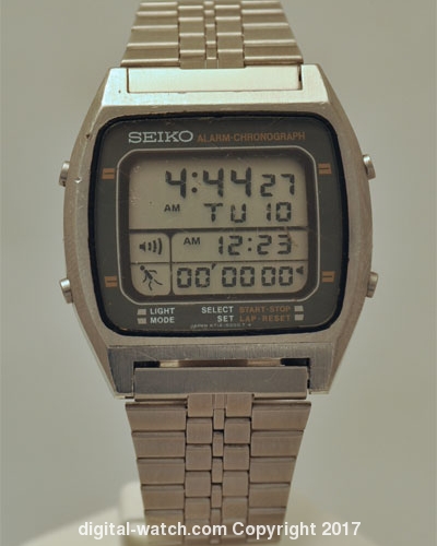 SEIKO - A714-5000 - a-series - Vintage Digital Watch 