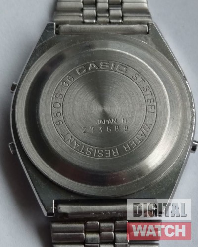 CASIO - 95QS-36 - Digital - Vintage Digital Watch - Digital
