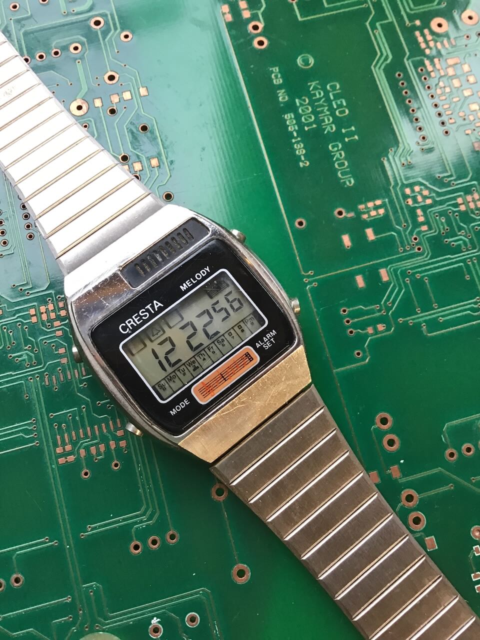 CRESTA - A158-5069 - Melody - Vintage Digital Watch - Digital