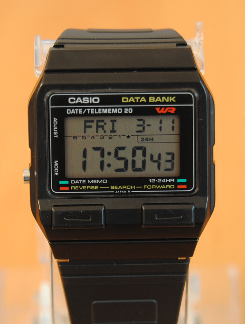 CASIO - DB-25 - Databank - Vintage Digital Watch - Digital-Watch.com