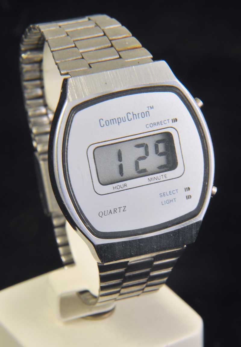 COMPU CHRON - Quartz - Digital - Vintage Digital Watch - Digital-Watch.com