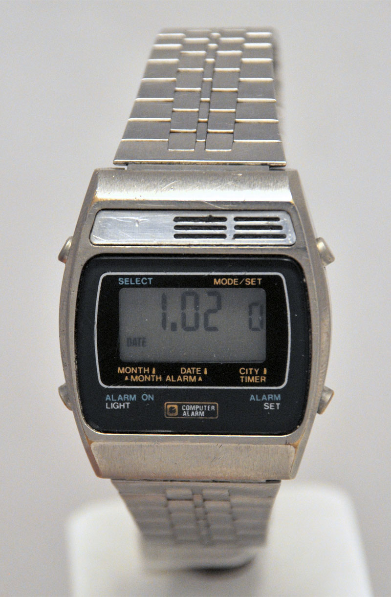 UNKNOWN - Computer Alarm - WorldTime - Vintage Digital Watch - Digital ...
