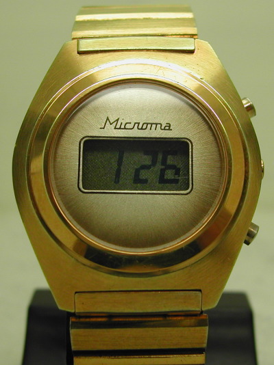 MICROMA - Continuous Display - Digital - Vintage Digital Watch ...
